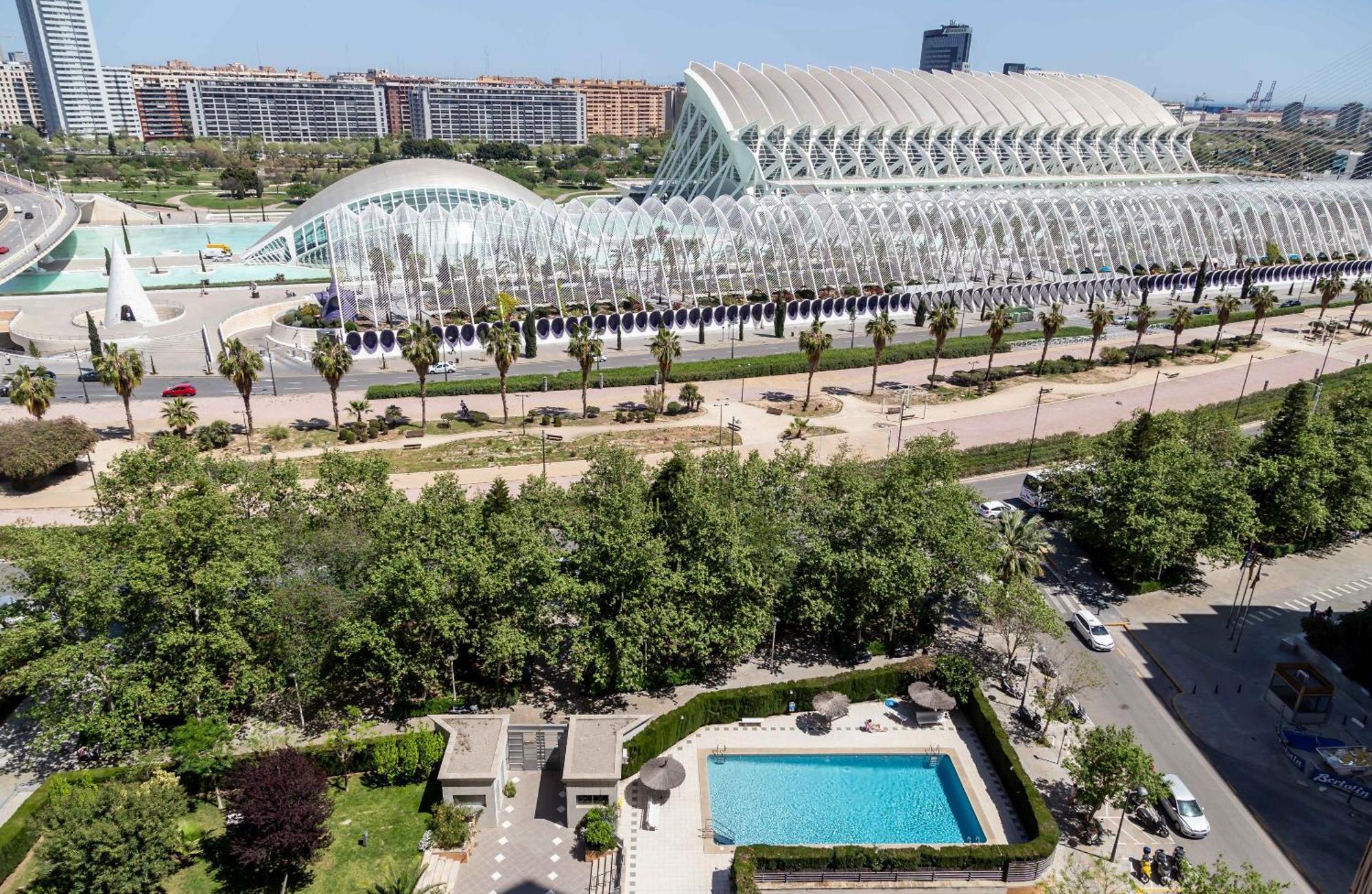 Apartamento Travel Hábitat L'Umbracle Valencia Exterior foto