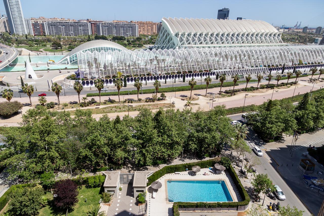 Apartamento Travel Hábitat L'Umbracle Valencia Exterior foto